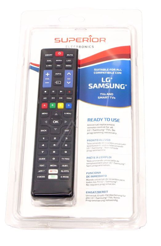 SMART SUPTRB002 UNIVERZALNI DALJINSKI UPRAVLJAČ ZA SAMSUNG /  LG TV OD 2000 GODINE