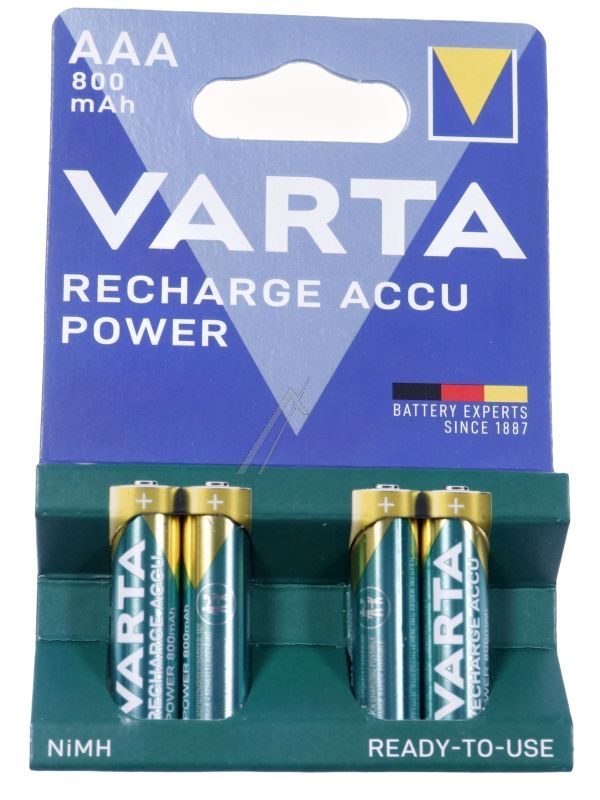 HR3 56703101404 1,2V-800MAH NI-MH MICRO READY2USE BATERIJA VARTA