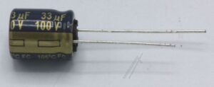 33UF-100V EEUFC2A330 ELKO RADIAL PAN 105° 10X12,5MM ROHS