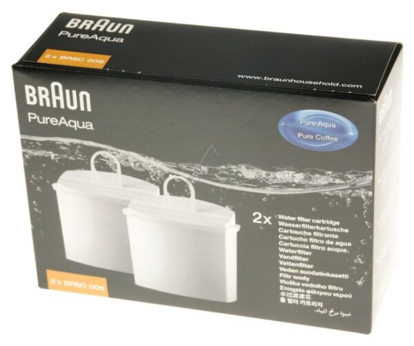 BRSC006 AX13210006 2X WASSERFILTERKARTUSCHE PUREAQUA