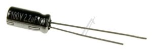2,2UF-100V ECA2AHG2R2 EL KO RADIJALNI,  PAN,  105°C,  5×11 MM