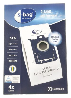 E201S 9001684589 E201S 4 KESE ZA USISIVAČ S-BAG CLASSIC SNAŽNE PERFORMANSE
