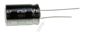 470UF-100V ECA2AHG471 KONDENZATOR,  RADIJALNI USPRAVNI ELEKTROLITSKI 105°C,  470ΜF 100V,  DIMENZIJA 16× 25MM