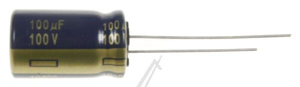 100UF-100V EEUFC2A101 ELKO RADIAL PAN 105° 12,5X20MM -ROHS-