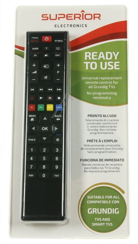 SMART SUPTRB001 UNIVERZALNI DALJINSKI UPRAVLJA ZA GRUNDIG TV S