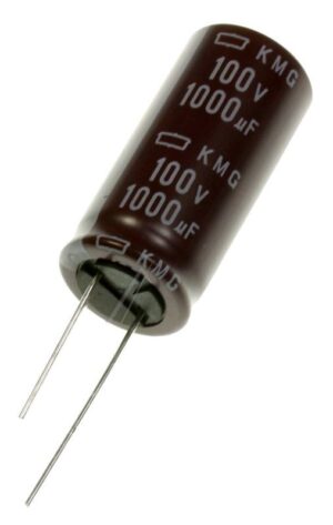 1000UF-100V EKMG101ELL102MM40S ELKO RADIAL NCC 105° 18X40MM