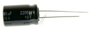 2200UF-16V EEUFR1C222 ELKO RADIAL PAN 105° 12,5X20MM