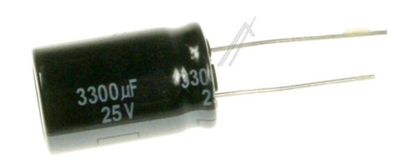 3300UF-25V EEUFR1E332 ELKO RADIAL PAN 105° 16X25MM -ROHS-