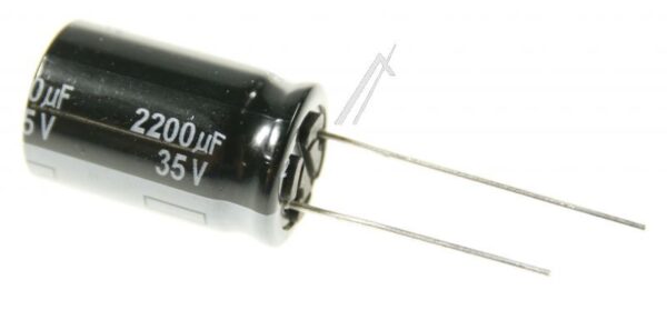 2200UF-35V EEUFR1V222 ELKO RADIAL PAN 105° 16X25MM