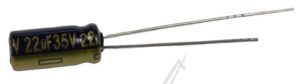 22UF-35V EEUFC1V220 ELKO RADIAL PAN 105° 5X11MM -ROHS-