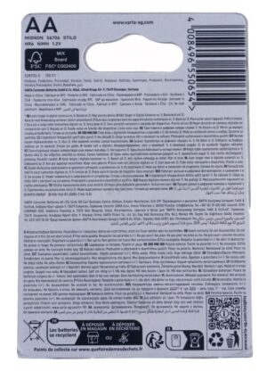 HR6 56706101402 56706 1,2V-2100MAH BATERIJA