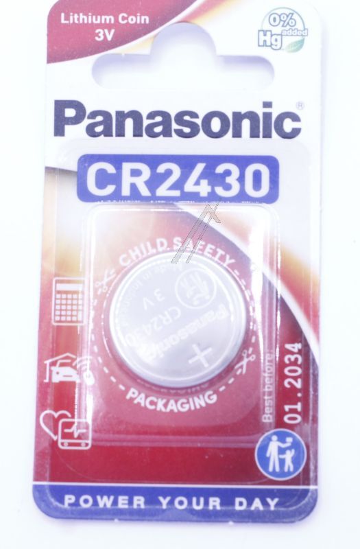 CR2430 CR-2430L/ 1BP LITIJUMSKA BATERIJA 3V,  280MAH 1ER BLISTER
