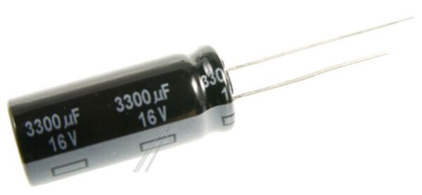 3300UF-16V EEUFR1C332L ELKO RADIAL PAN 105° 12,5X30MM