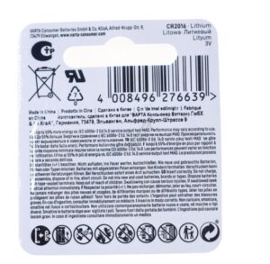 CR2016 6016101401 BATERIJA DUGMASTA 3,0V-85MAH LITIJUM