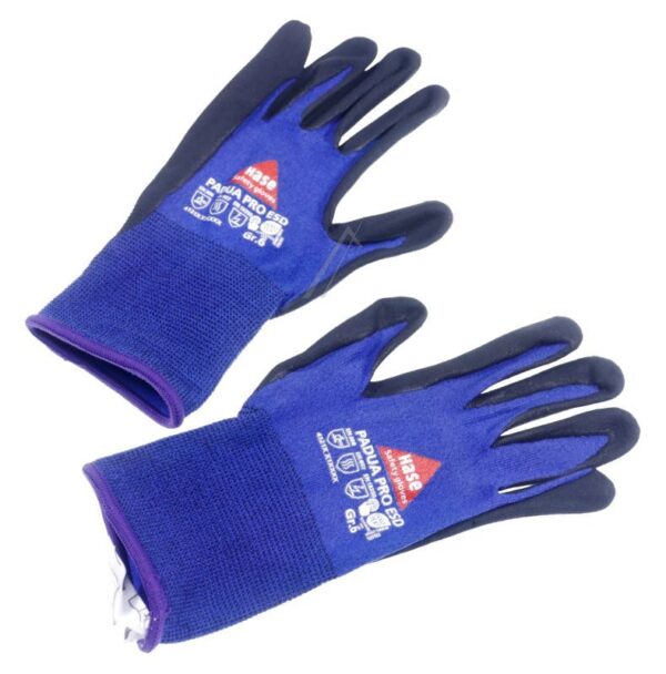 PADUA PRO ESD 508690-ESD-GR.6 STRICKHANDSCHUHE GRÖSSE 6 FÜR MONTAGEARBEITEN MIT MICRO-NITRILSCHAUM