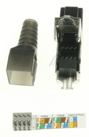 FTPS600 FELDKONFEKTIONIERBARER RJ45-STECKER CAT6