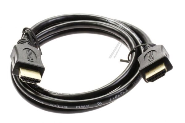 HDMI-A-STECKER/ HDMI-A-STECKER SCHWARZ,  1,0M HSWE