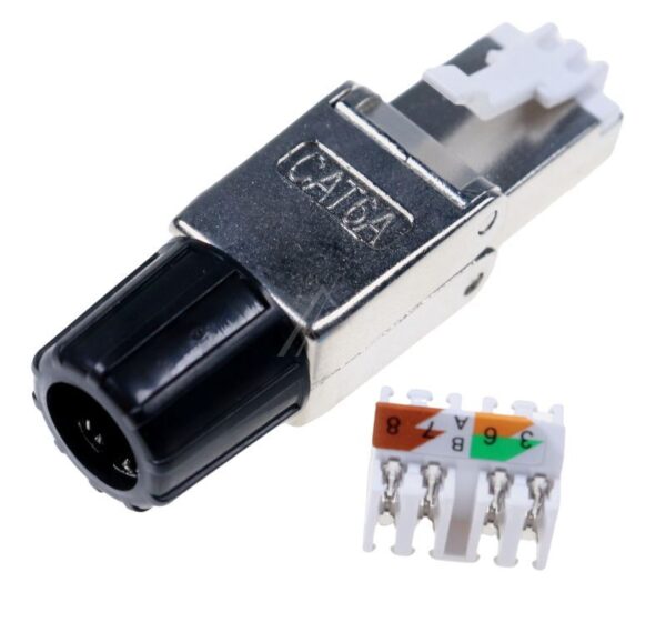 TI17Q WERKZEUGFREIER FELDKONFEKTIONIERBARER STECKER CAT6A