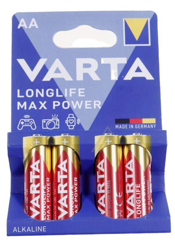 LR6 4706101404 1,5V ALKALNE MIGNON VARTA 4 U BLISTERU MAXITECH