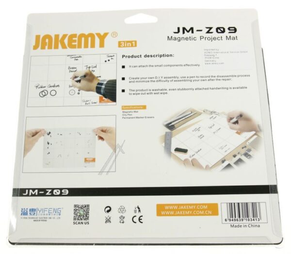 MAGNETIC PROJECT MAT JM-Z09 MAGNETNA RADNA TABLA UKLJU. FLOMASTER (200X250MM)