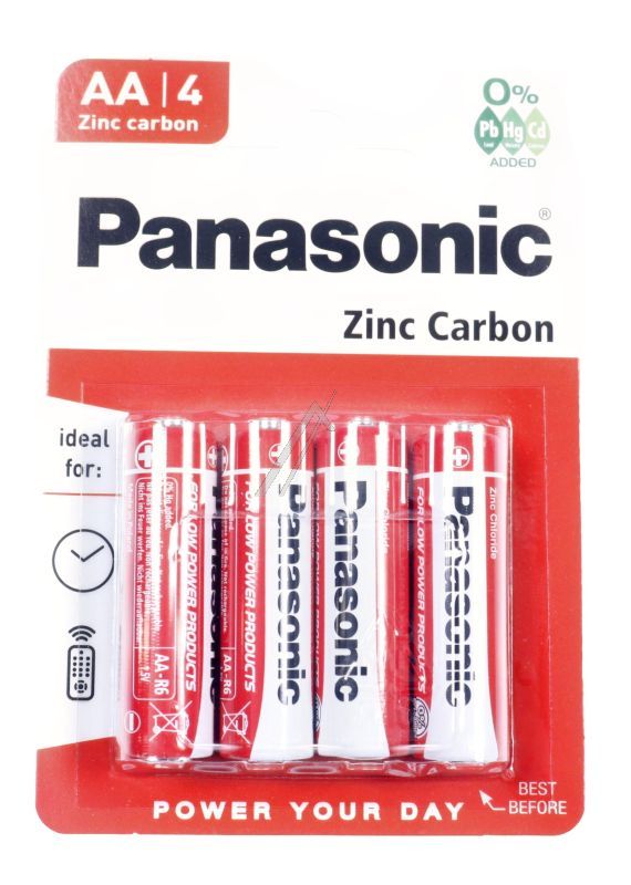 LR06 R6RZ/ 4BP ZINK-KOHLE-BATTERIE AA 1,5V 4ER BLISTER