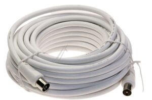 KOAX-ANSCHLUSSKABEL KOAX-STECKER & KOAX-BUCHSE 10M CLASS:A