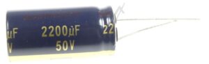 2200UF-50V EEUFC1H222 ELKO RADIAL PAN 105° 18X35,5MM