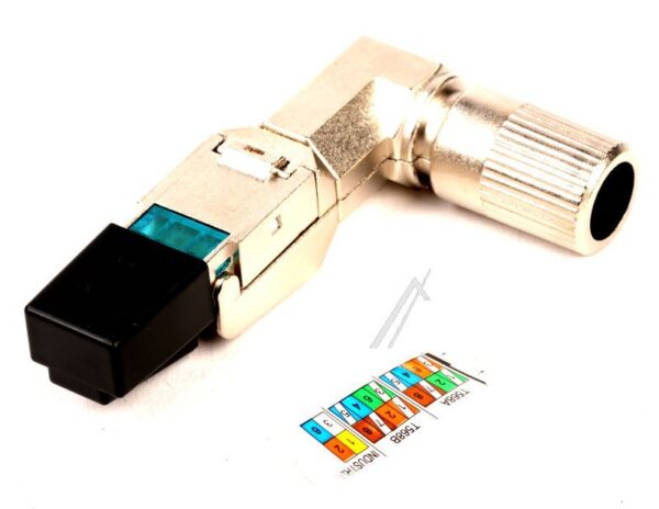 88035P8.1 RJ45 PREMIUM STECKER STP,  CAT.6A/ CLASSEA FELDKONFEKTIONIERBAR,  VOLLMETALL