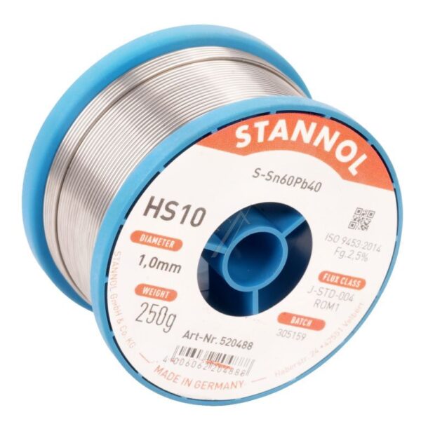 SN60PB40 520488 HS10 TINOL ŽICA 1MM 250GR