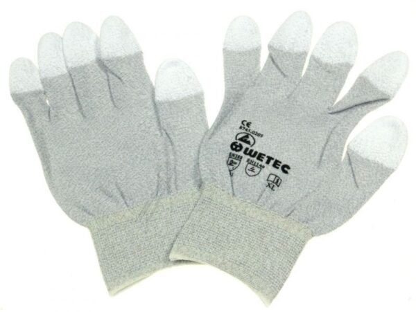 8745.0205 ESD RUKAVICE,  VELIČINA PARA - XL,  SA PU VRHOVIMA PRSTIJU
