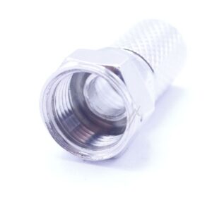FDS 07 00620270 F-STECKER 20 STÜCK VPE - ZUM AUFDREHEN FÜR KOAXKABEL Ø 6,6-7,0MM