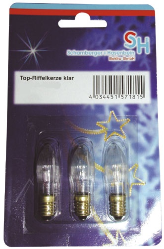 E10 55V-3W TOP-IZDUENE LAMPE PROZIRNE 3KOM-BLISTER