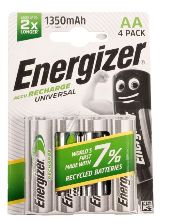 LR06 E301376007 UNIVERSAL,  AKKU,  NIMH,  MIGNON (AA),  1350MAH,  4 STÜCK