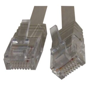 PATCHKABEL CAT6 RJ45 U/ UTP GRAU 5M SLIM