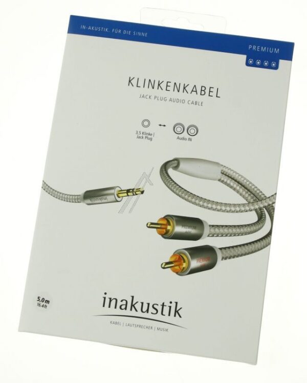 00410005 PREMIUM II MP3 3,5MM KLINKENSTECKER/ 2X CINCHSTECKER 5,0M