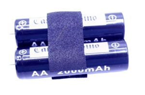 1,2V-2000MAH NI-MH RASIERERAKKU ALTERNATIV FÜR PANASONIC