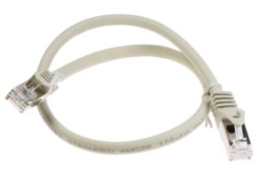 PATCHKABEL CAT7 RJ45 S/ FTP (PIMF) GRAU 0,5M LSOH