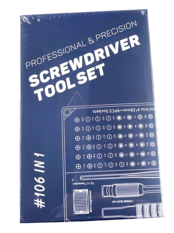 JM-8177 SET ODVIJAČA COMPACT PRO,  106 KOMADA