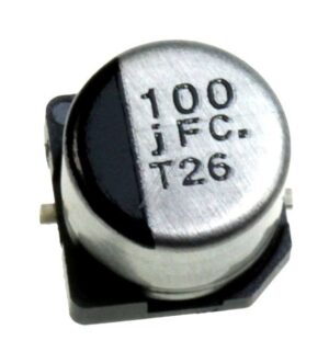 100UF-6,3V EEEFC0J101P SMD-ELKO PAN 105° 6,3X5,4MM