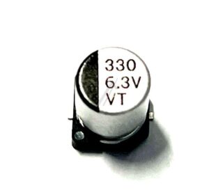 330UF-6,3V SMD-ELKO 105° 6,3X7,7MM