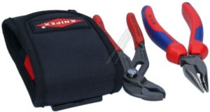 00 20 72 V06 MINI-ZANGENSET IN WERKZEUGGÜRTELTASCHE 2-TEILIG (SPITZ-KOMBIZANGE UND MINI-COBRA)