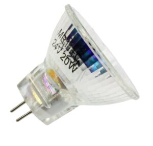 GU4 NIEDERVOLT-HALOGENGLÜHLAMPE MIT KALTLICHTREFLEKTOR UND FRONT