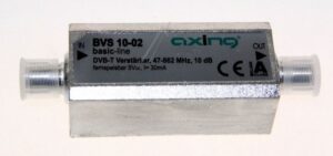 DVB-T INLINE-VERSTÄRKER 5V 10DB 47-862MHZ