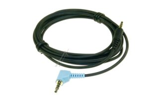 554327 KABL AUDIO 2M,  SA PLAVIM UGAONIM PRIKLJUČKOM OD 3,5MM I CRNIM RAVNIM PRIKLJUČKOM OD 3,5MM