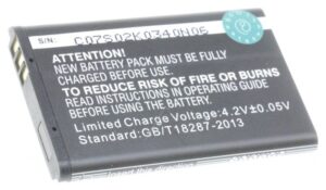 3,7V-1200MAH LI-ION AKKU ALTERNATIV FÜR SCHNURLOSES TELEFON