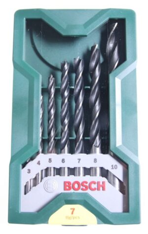 2607019580 PROM 7-TLG. MINI-X-LINE HOLZBOHRER-SET