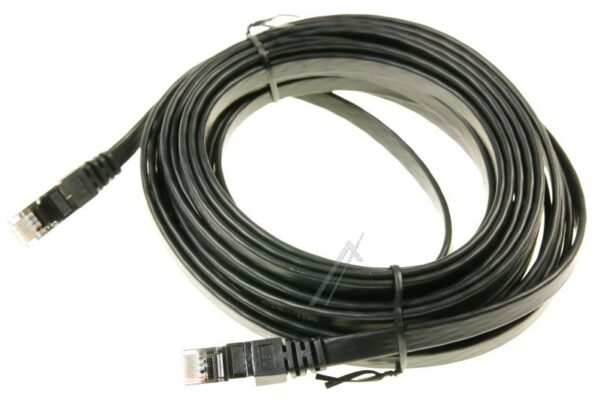 PATCHKABEL CAT7 RJ45 U/ FTP SCHWARZ 7,5M SLIM