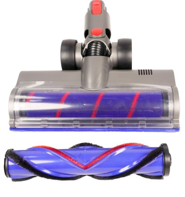 S0268-2 BÜRSTE ELEKTRISCH ROTIEREND ALTERNATIV FÜR DYSON 972182-03 (V7/ V8/ V10/ V11/ V15) MIT LED  EXTRA BÜRSTE (GLATT)