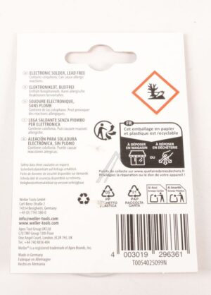 T0054025099 EL99/ 1-25 ELEKTRONIKLOT 1MM 25G BLEIFREI SB