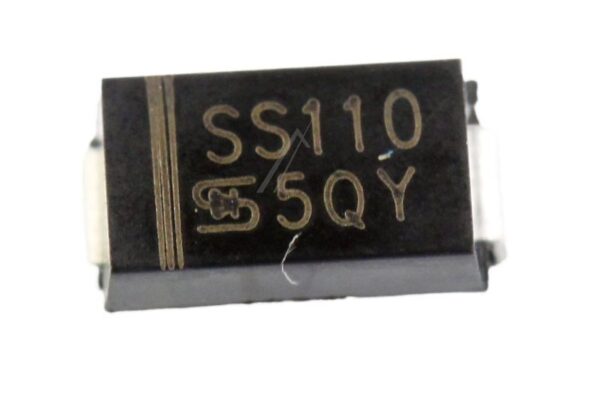 100V-1A SS110 SMD-SCHOTTKY-DIODE,  DO-214AC/ SMA